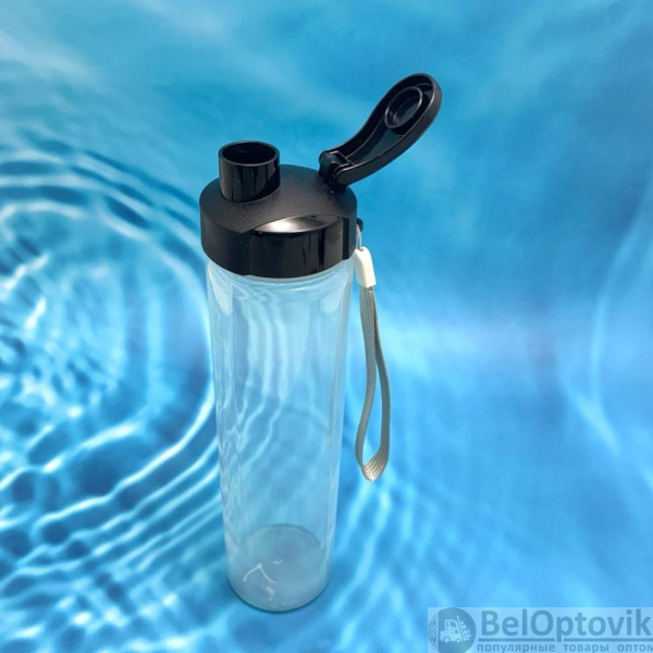 Бутылка с клапаном КК0160 Healih Fitness для воды и других напитков, 500 мл.
