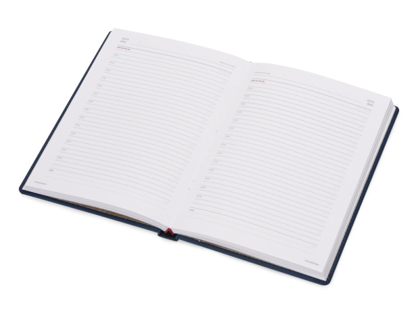 Ежедневник недатированный А5 «Velvet», Размер A5, Цвет темно-синий