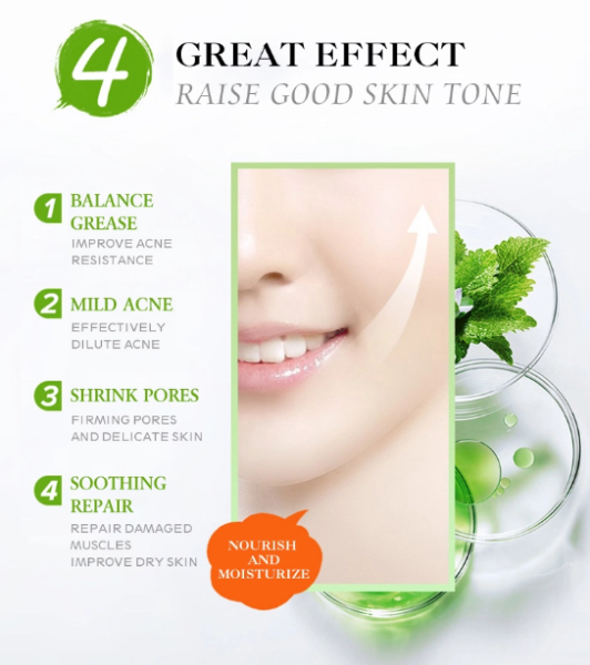 Концентрированный крем от прыщей (против акне) с солями Мертвого моря Kind to Skin Soothing acne cre