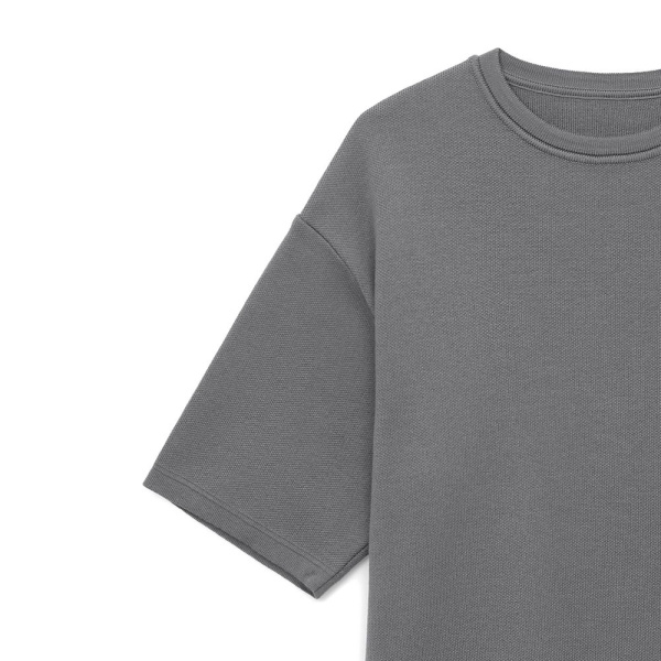 Джемпер с коротким рукавом Siluetti Volumica, серый, XS–XXL
