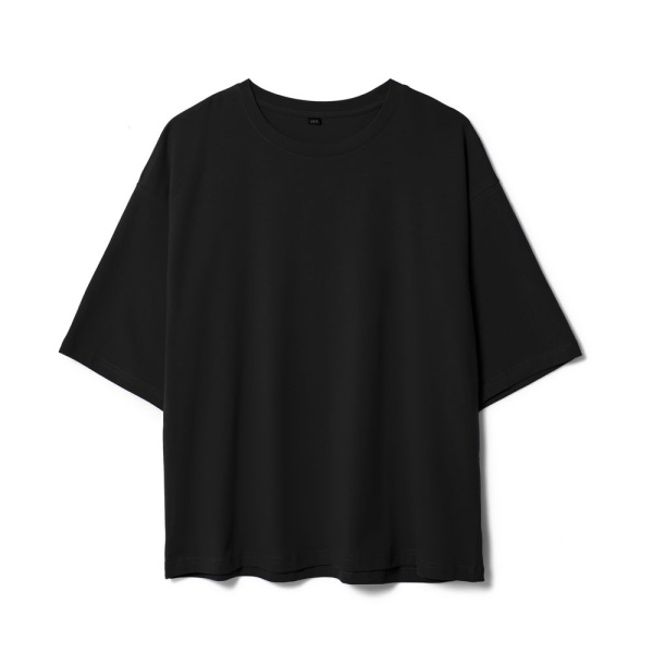 Футболка унисекс оверсайз Street Vibes, черная, XS–XXL