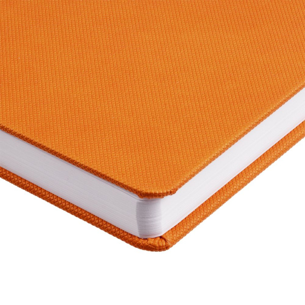 Ежедневник Grade, недатированный, оранжевый, 13х21x1,7 см