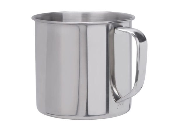 Кружка из нержавеющей стали «Trek M», Размер 550 мл, Цвет серебристый