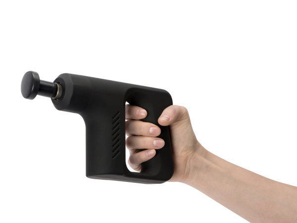 Перкуссионный массажер для тела «Matt», Цвет черный