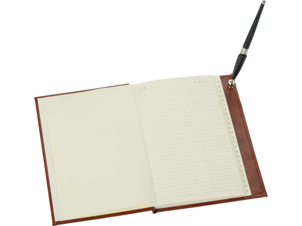 Настольный прибор «Личный помощник», Цвет коричневый/серебристый, черный