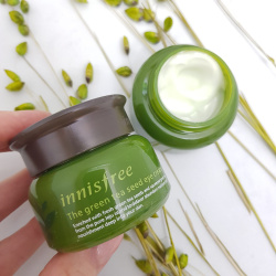 Увлажняющий крем для кожи вокруг глаз с экстрактом зелёного чая Innisfree Green Tea Seed Eye Cream 3