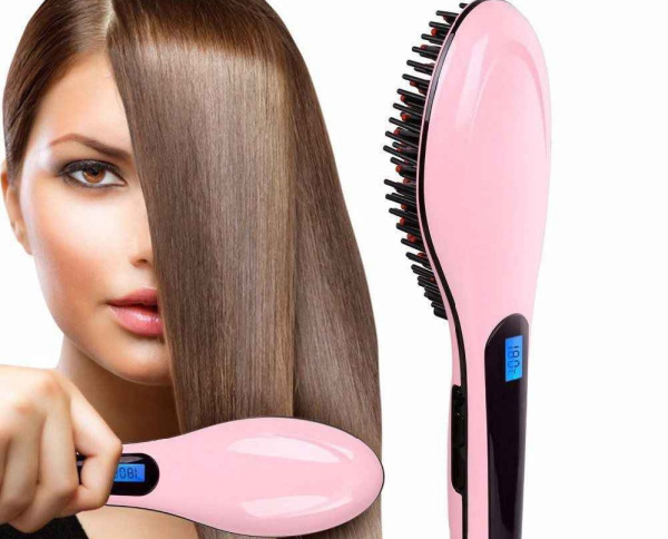 Расчёска для выпрямления волос Fast Hair Straightener HQT 906
