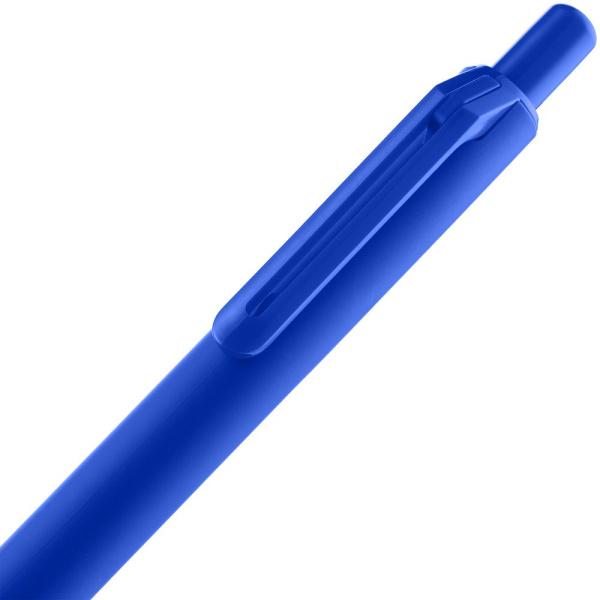 Ручка шариковая Cursive Soft Touch, синяя, 14,5х1 см