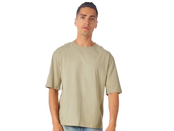 Футболка оверсайз «Liyon» унисекс, Размер XL-2XL, Цвет зеленый оливковый