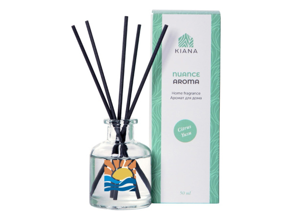 Ароматический диффузор «Citrus Yuzu», Цвет прозрачный