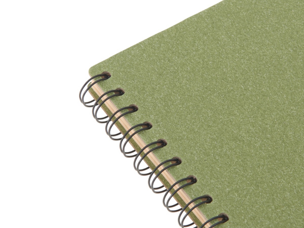 Блокнот А5 на спирали «Mania», Цвет зеленый