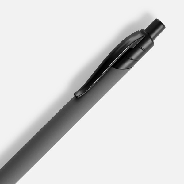 Ручка шариковая Undertone Black Soft Touch, серая, 14,5х1 см