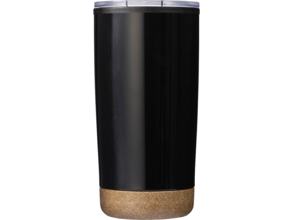 Термокружка с пробковым основанием «Sierra», 550 мл, Цвет черный