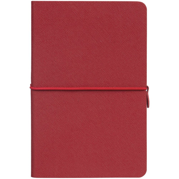Блокнот Saffian Mini, красный, 10,5х16x1 см
