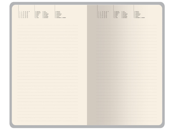 Ежедневник недатированный А5 «Valencia», Цвет темно-зеленый