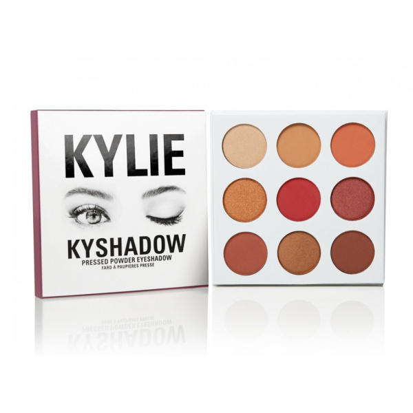 Палетка теней Kylie Cosmetics Kyshadow/ The Burgundy Palette