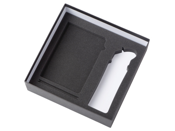 Подарочный набор c блокнотом C3, ручкой и бутылкой, Размер магнитная обложка, Цвет оранжевый