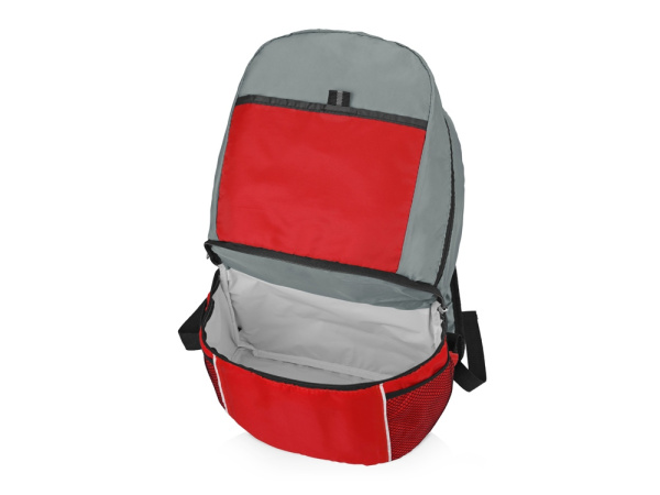 Рюкзак-холодильник «Sea Isle», Цвет красный/серый