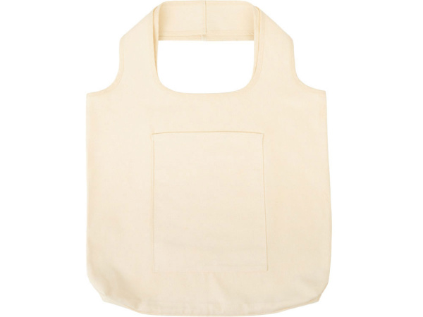 Сумка-шоппер «Vest long» из хлопка 340 г/м2, Цвет натуральный