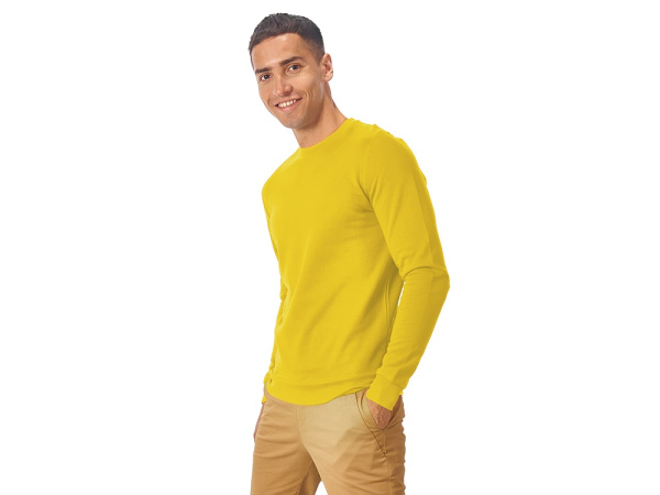 Свитшот «Motion» с начесом, унисекс, Размер 2XL, Цвет желтый