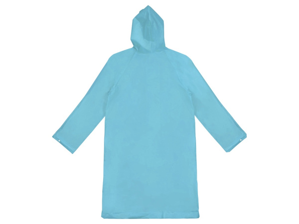 Дождевик «Hawaii» c чехлом унисекс, Размер XL-2XL, Цвет голубой