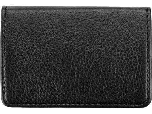 Визитница «Намибия», Цвет черный/серебристый