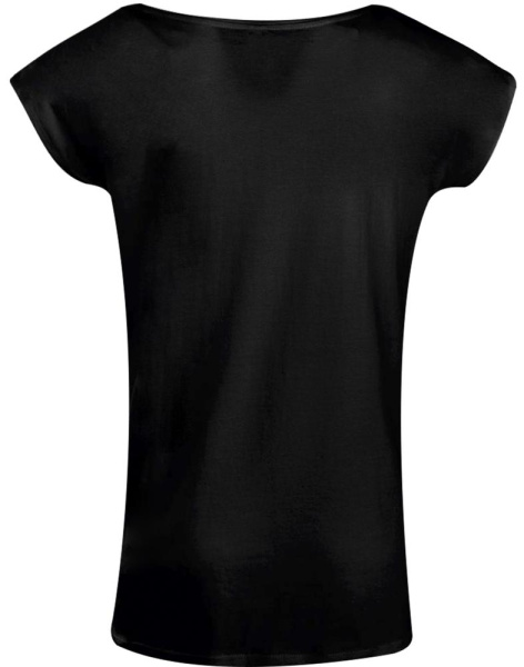 Футболка женская Marylin, черная, S–XXL