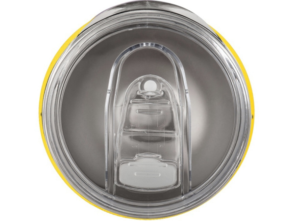 Вакуумная термокружка «Sense», непротекаемая крышка, крафтовая упаковка, Цвет желтый