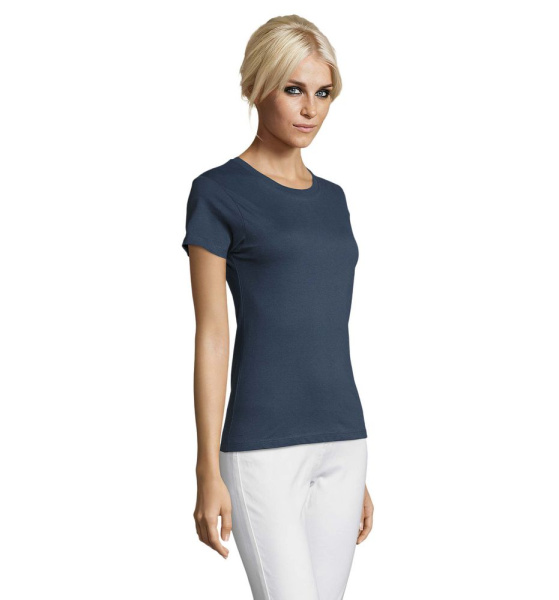 Футболка женская Regent Women, синяя (джинс), S–XXL