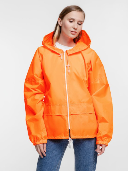 Ветровка Kivach Promo, оранжевый неон, S–3XL
