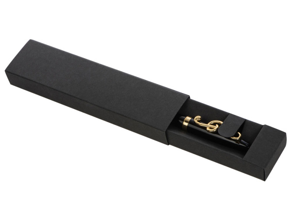 Ручка «Mozart» в футляре, Цвет черный/золотистый