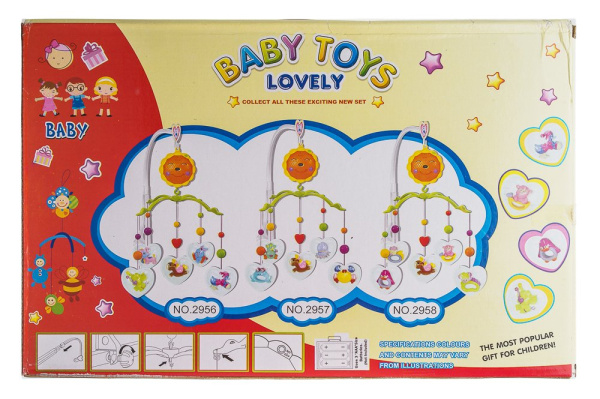 Музыкальный мобиль Baby Toys Lovely