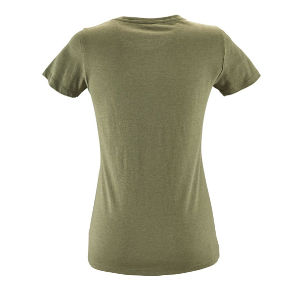 Футболка женская Regent Fit Women, меланж хаки, S–XXL