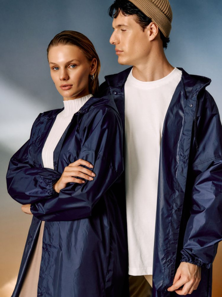 Дождевик унисекс Rainman, темно-синий, XS–XXL