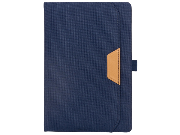 Блокнот А5 из RPET «Harvey», Цвет синий