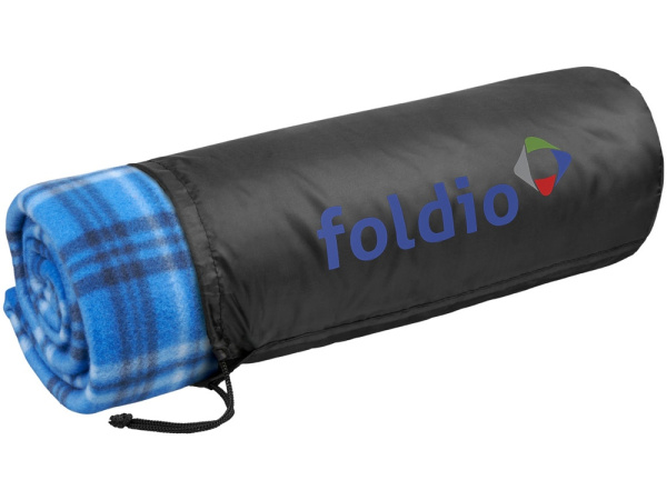 Плед «Scot», Цвет ярко-синий