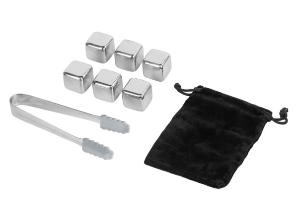 Набор для виски «Skye», Цвет серебристый, черный