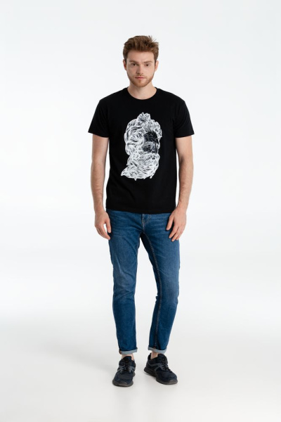 Футболка Tattoo Inverted, черная, S–XXL