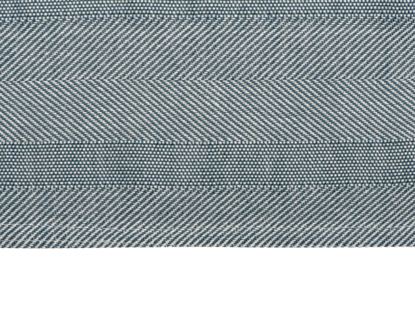 Плед «Hild» из натурального хлопка, Цвет синий