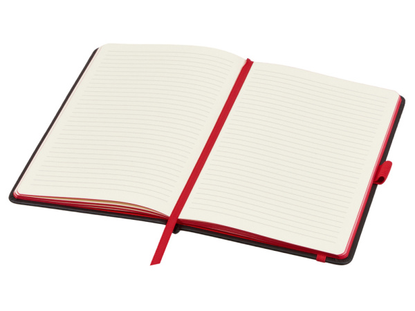 Блокнот A5 «ColorNote Black», Цвет черный/красный