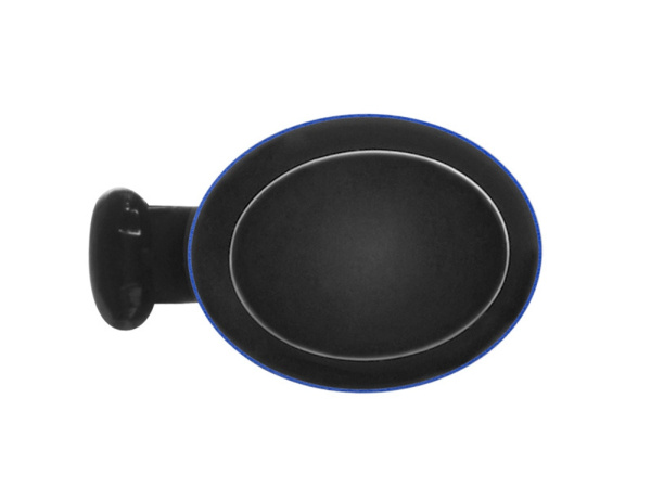 Металлическая шариковая ручка «Ellipse gum» soft touch с зеркальной гравировкой, Цвет синий