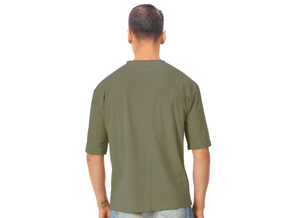 Футболка оверсайз «Liyon» унисекс, Размер XS-S, Цвет хаки