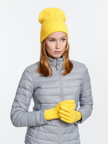 Перчатки Urban Flow, желтые, S/M, L/XL