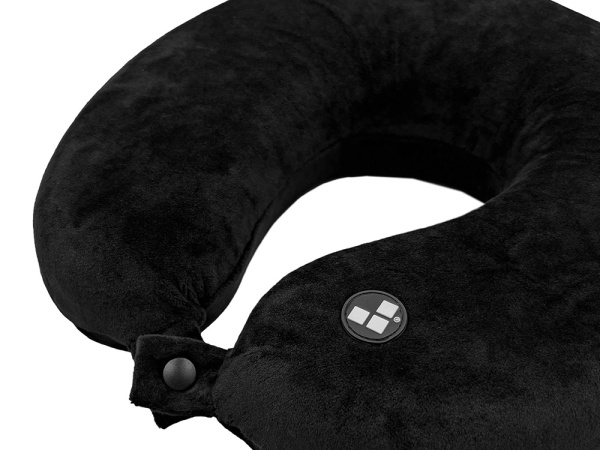 Подушка для путешествий с эффектом памяти «Drowsy», Цвет черный