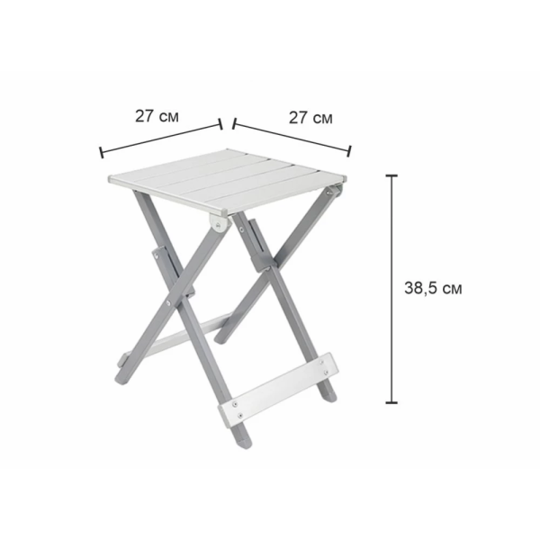 Складной усиленный стол с четырьмя табуретками 108*70 см / Компактный комплект для активного отдыха и пикника