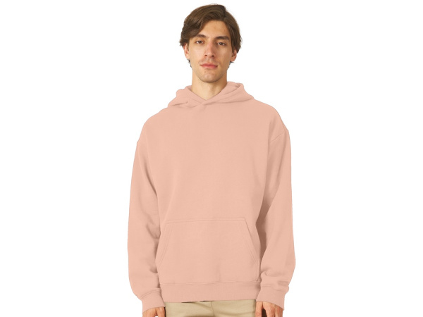 Толстовка с капюшоном оверсайз «Berlin» унисекс, Размер XS-S, Цвет лососевый