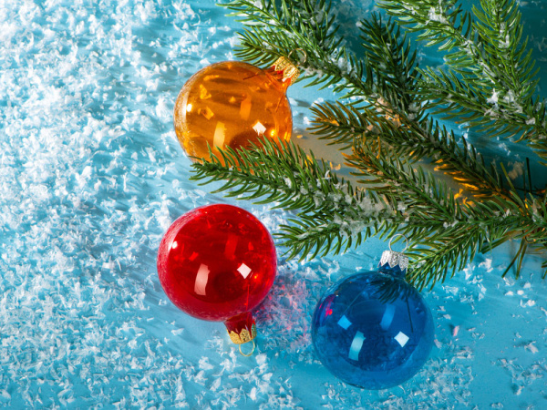 Стеклянный шар на елку «Fairy tale», 6 см, Цвет желтый полупрозрачный