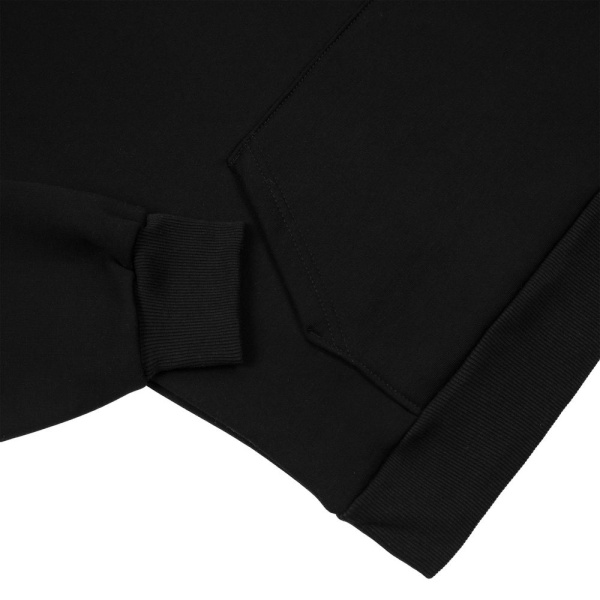 Худи оверсайз унисекс Go Easy, черное, S–XL