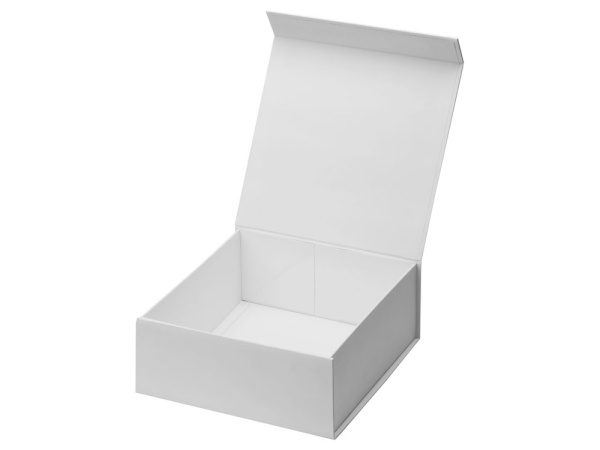 Коробка разборная с магнитным клапаном, Размер M, Цвет белый