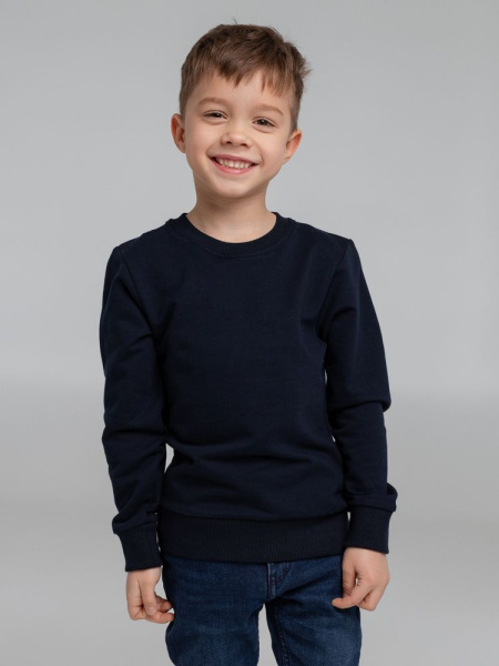 Свитшот детский Toima Kids 2.0, темно-синий, 6–14 лет